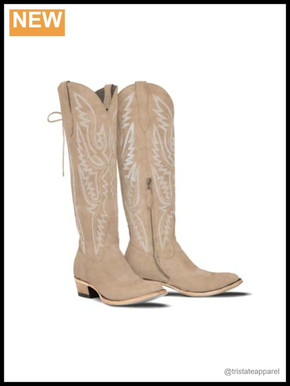 Over the Knee Cowboy Boots for Women Adjustable Thigh High Cowgirl Boots